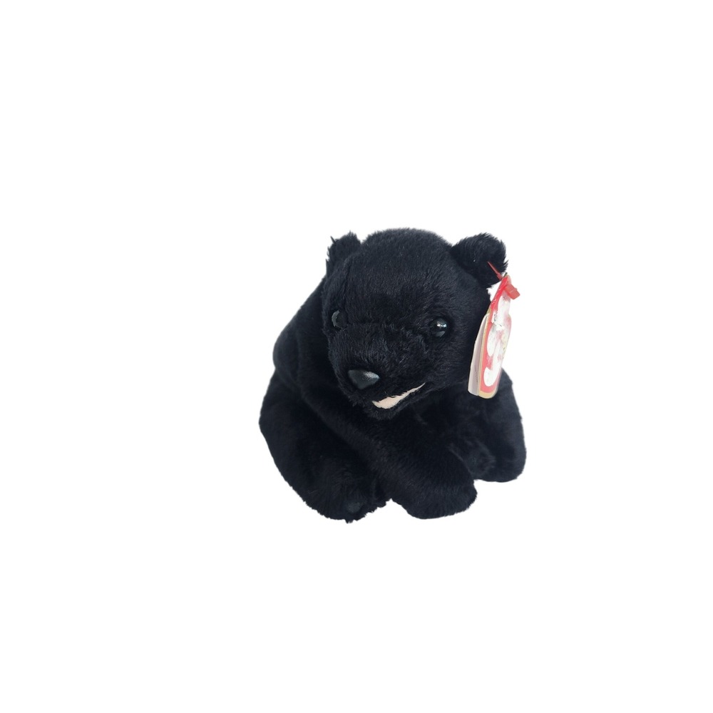 Ty Beanie Baby Cinders the Black Bear is a classic collectible from the 2000 NWT